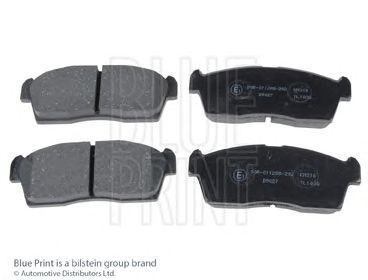 BLUE PRINT adk84229 -  Комплект тормозных колодок, дисковый тормоз